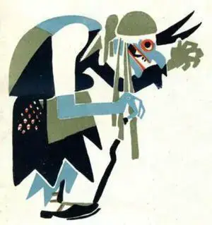 Baba Yaga The Witch A Russian Fairytale Scary Story For Halloween