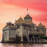 Lad and the Maiden in the Rose-Colored Castle